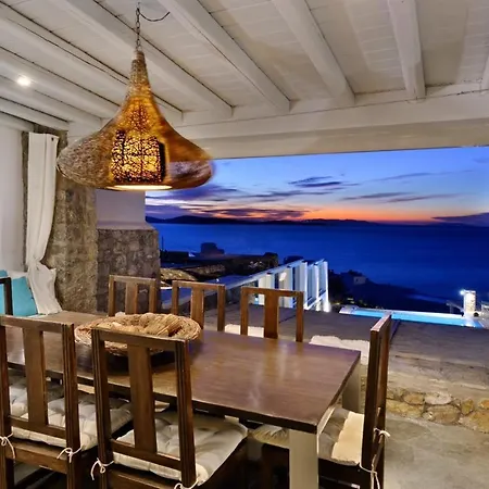 Luxurious In Mykonos With Pool فيلة Agios Ioannis Diakoftis