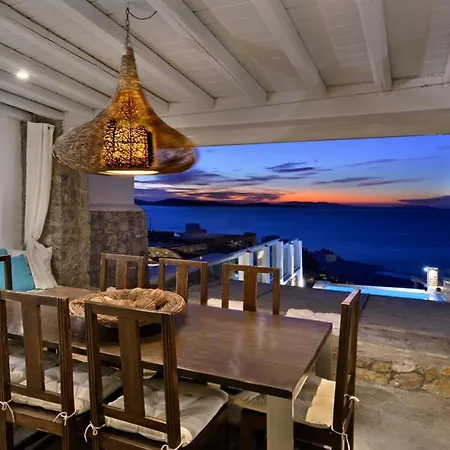 Luxurious Mykonos With Pool Villa Agios Ioannis Diakoftis