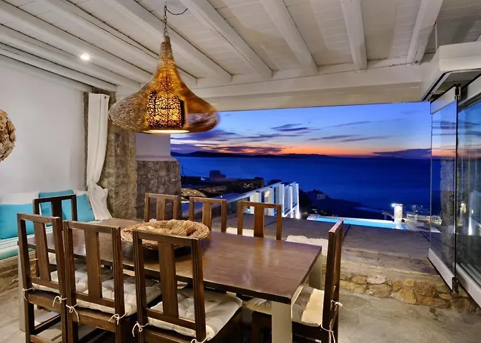 Luxurious In Mykonos With Pool Villa Agios Ioannis Diakoftis